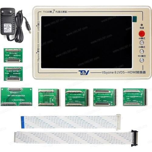 TV160 Converter 7th generation mainboard tester tool+free gift(backlight tester/sordering remove pen/multimeter)