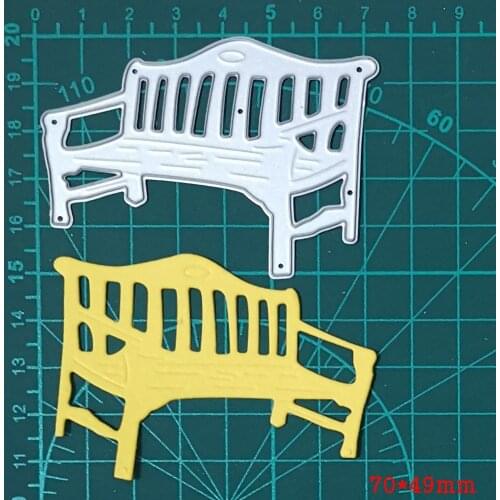 Metal Cutting Dies Chair 70*49mm 2021 New Craft Knife Blade Die Mold Stencil for DIY Scrapbook Embossing Card Decorative die