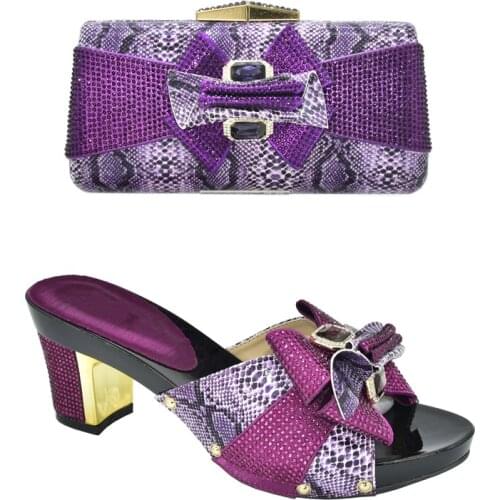 New Arrival Shoes and Bag for Party Wedding Luxery Shoes Women 2021 Fashion Women Luxury Brand Shoes Women Italian Shoes and Bag