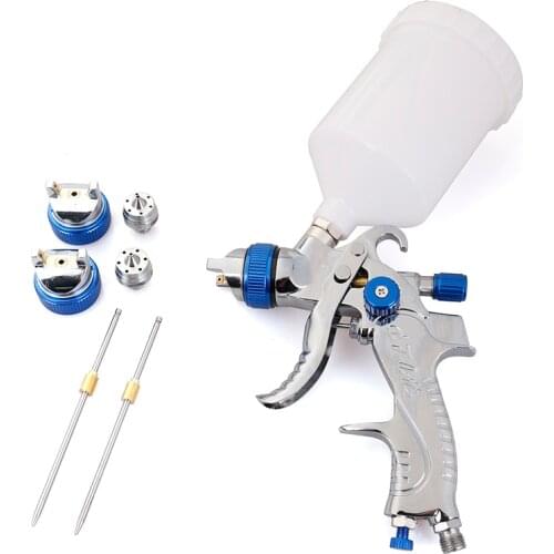 Hvlp Air Spray Gun Gravity Feed Automotive Paint Sprayer with 1.4mm,1.7mm,2.0mm Nozzle