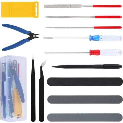 Premium New 13PCS Auxiliary Rib Tool Series, Professional Modeler Basic Tools for gundam Car Model Building Repairing and Fixing