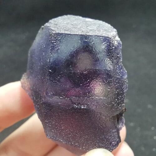 34.7gRare natural rare red heart purple blue fluorite mineral specimen energy healing QUARTZ GEM teaching specimen home decorati