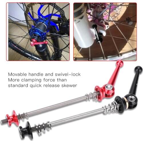74mm/100mm/130mm/135mm Ultra-light Titanium Ti Axis Skewers QR MTB Road Bike Bicycle Quick Release Bike Quick Release Skewer