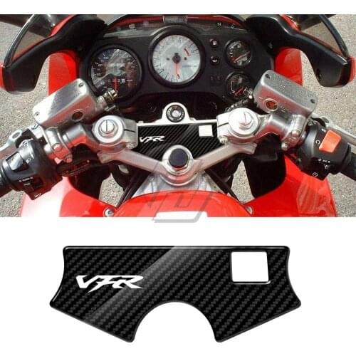 3D Carbon-look Upper Triple Yoke Defender Case for Honda VFR 750 2011-2014