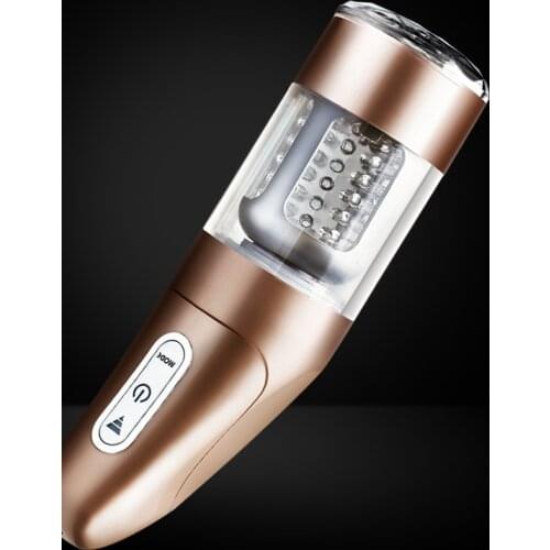 2016 Upgraded Electric Male Masturbator USB Charging Automatic Telescopic Rotating electric male sex toys Sex Machine