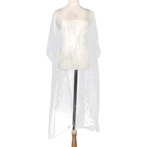 50Pcs 120cmx160cm Disposable Salon Hairdressing Capes Waterproof Hair Cutting Apron Hair Cutting Gown Cloth Apron