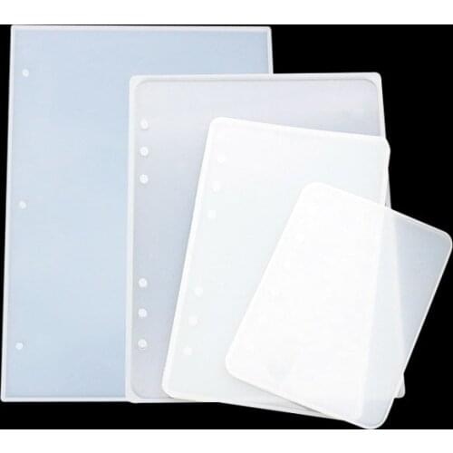 A 5/6/7 Notebook cover Silicone Mold for jewelry Resin Silicone Mould handmade DIY epoxy resin molds