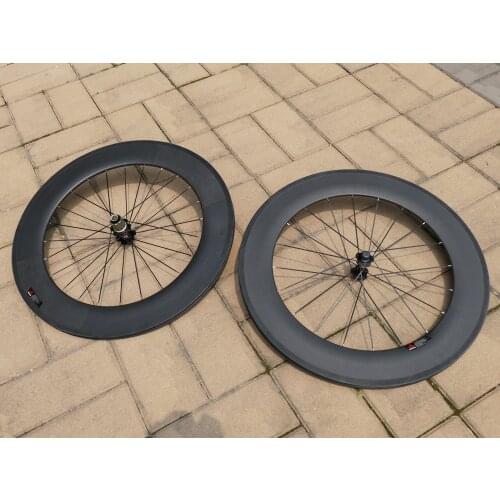 CW8 High Quality Brand New Full Carbon Road Bike 700C Clincher Wheelset (Basalt Brake Side) Wheel Rim Depth 88mm Width 23mm