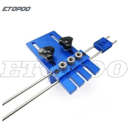Woodworking tool DIY Woodworking Joinery High Precision Dowel Jigs Kit,3 in 1 Drilling locator,08450 drilling guide kit gauge