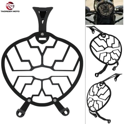 TAORIDER-MOTO Headlight Headlamp Head Light Lamp Grille Guard Cover Protector For KAWASAKI Vulcan S 650 VN650 EN650 2015-2021