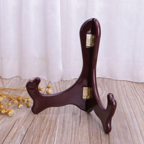 Y1UD Quality Tea Cake Display Easel Stand Plate Rack Holder For Pu'er Tea 5 6 7 inch
