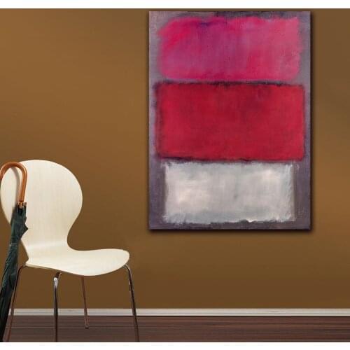 Wall Pictures For Living Room Abstract mark_rothko Untitled 1960 Canvas Art Home Decor Modern No Frame Oil Painting
