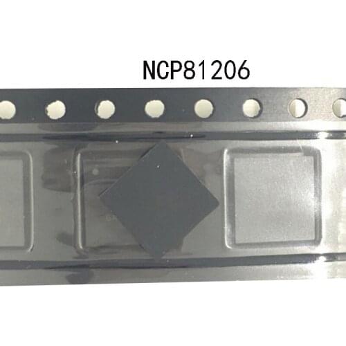New 2pcs/lot 100% New NCP81206 NCP81206MNTXG QFN-52