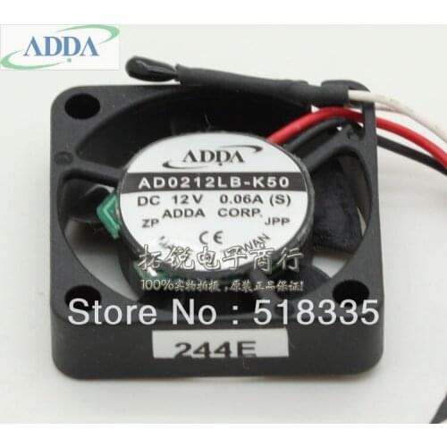 FOR ADDA AD0212LB-K50 2506 25X25X6mm 2.5cm DC 12V 0.06A Micro drive Graphics Card cooling fan