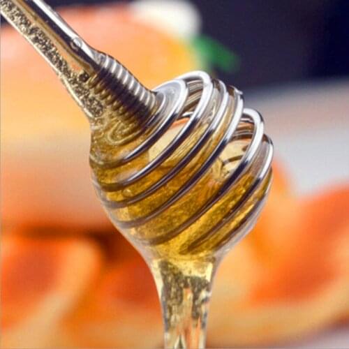 Stainless Stee Sticks Drizzler for Honey Jam Jar Dispense Honey Dippers Sticks Honey Stick Honey Dipper