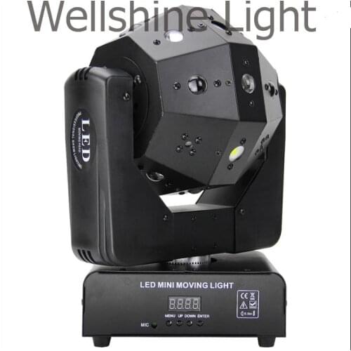 Professional DJ Equipment 3W*16PCS LED Moving Beam Head Light Beam+Laser+Strobe 3 in 1 Effect Party Light