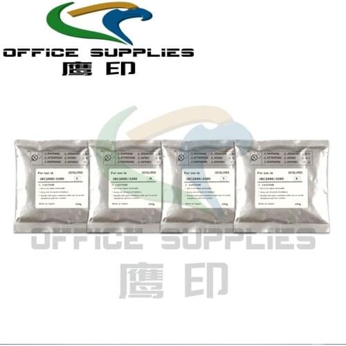 1Set CMYK Developer for Canon iRC2550 iRC2880 iRC2880i iRC3080 iRC3080i iRC3380 iRC3380i C2880 C2550 C3080 C3380