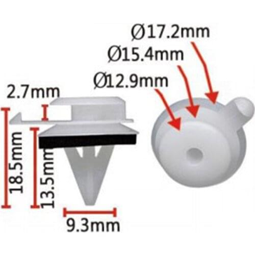 Convenient To Use Pillar Trim Clips High Quality 100% Brand New A Post Windscreen Set