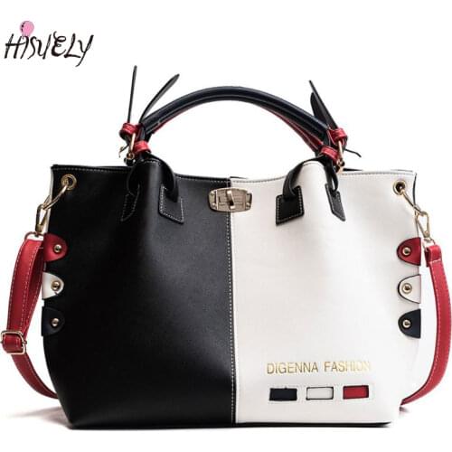 New Arrival Fashion Women Leather Shoulder Bag Large Capacity Tote Purse Crossbody Messenger Designer Handbag Top Handle Bags