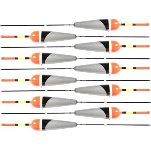 10pcs Fishing Bobbers Cork Floats Kit Antenna Balsa Wood 3g 21cm Buoy Collection Fishing Tackles Corchos De Pesca Dropship