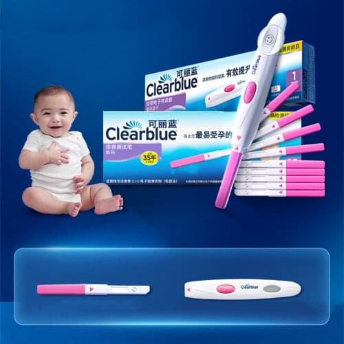 10 PCS Woman Ovulation Test And Reusable 1 PCS Electronic Smiley Stick 3min Speed Ovulation Detector Set High Precision Over 99