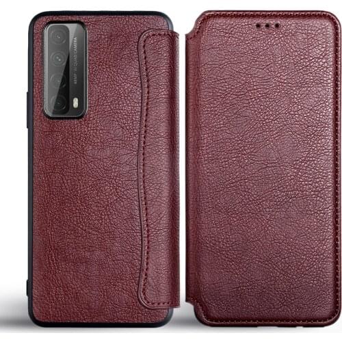 Case for Huawei P smart 2021 Y7A Enjoy 20 SE High Grade PU Leather cover no magnet for Huawei P smart 2021 Y7A Enjoy 20 SE case