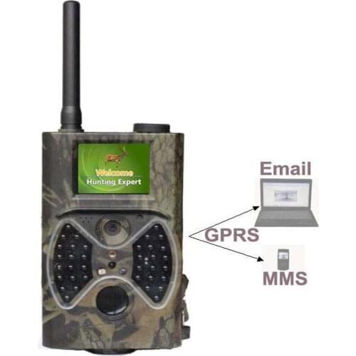 3G/GPRS/MMS Digital Infrared Trail Camera with 1080P HD Video Clips & High Sensitive Passive Infrared (PIR) Motion Sensor