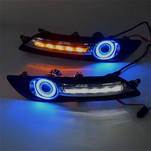 For Nissan Sentra 2013-2015 LED Daytime Running Lights DRL Kit foglight