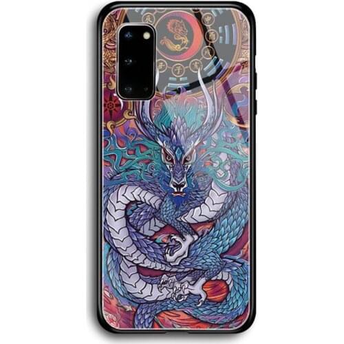 Cool strange beast animal Phone Case Tempered Glass For Samsung S7 S8 S9 S10E S20 21 30 Plus ultra Note 8 9 10 Plus A7 2018