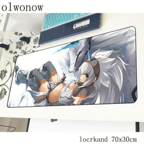 Monster Hunter mouse pad gamer 700x300x2mm notbook mouse mat gaming mousepad large Birthday present pad mouse PC desk padmouse
