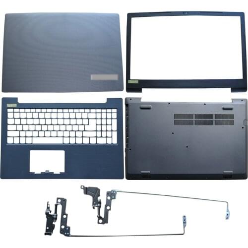 New Laptop LCD Back Cover/Front Bezel/Hinges/Palmrest/Bottom Case For Lenovo V130-15 V130-15IKB V330-15 Housing Case Cover Black
