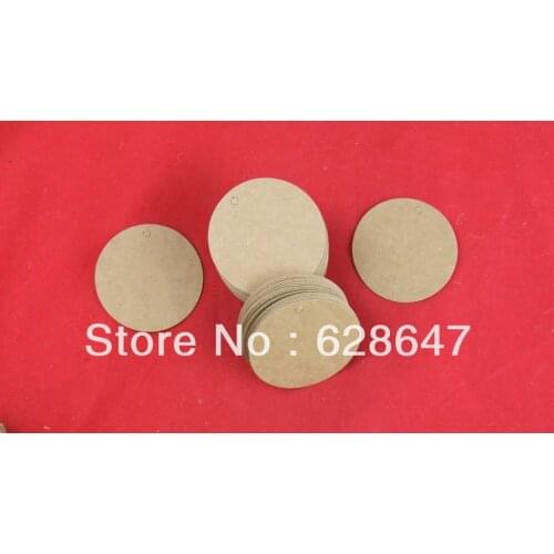 Wholesale free shipping 6*6cm kraft paper circular tag ,personality irregular tag,gift hang tag,DIY creative tag