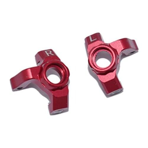 Aluminum Alloy Front Steering Cup Replacement Front Knuckle Arm for LOSI 1/18 Mini-T 2.0 2WD Stadium Truck RTR RC Car Parts