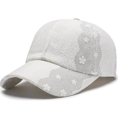 Adjustable Size Mens Black Caps Snapback Cap New Summer Womens Hat Lace Decorated Baseball Cap Bone Fashion Couple Sports Cap