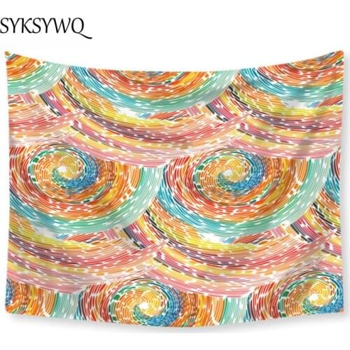 Hippie decoration tapestry psychedelic wall tapestry bohemian wall carpet indian mandala wall hanging