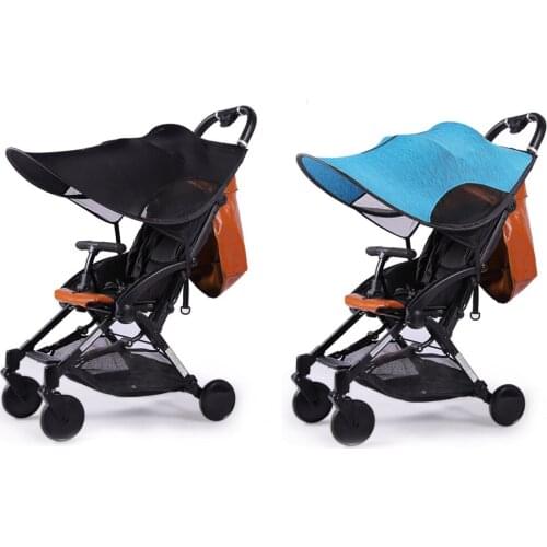 Upgraded Sunshade NEW Baby Stroller Universal Type Parasol Sunscreen Cover For Stroller Accessories Thickened Steel Wire Strip