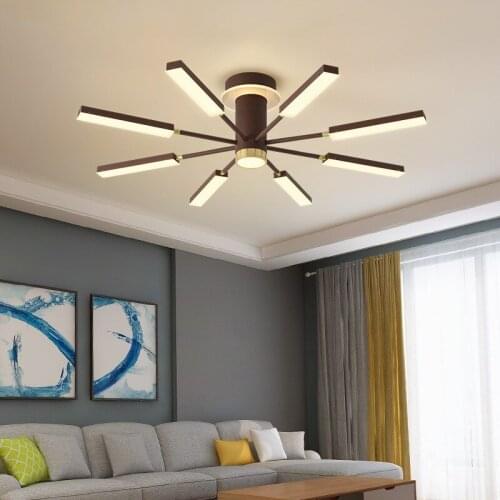 Vintage iron glass ball crystal hanging lamp led light modern led chandelier lustres living room decoration lampes suspendues