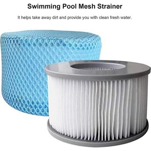 1pcs Filter Protective Net Mesh Cover Strainer Pool Spa Accessories For Mspa Hot Tubs Swimming Pool Accessories