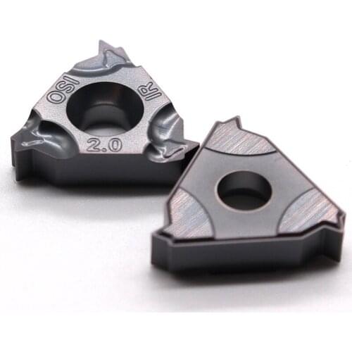 11IR 16IR 1.0 ISO 1.25 1.5 1.75 2.0 2.5 3.0 Thread turning tools Tungsten Carbide Insert Threading Lathe free shipping