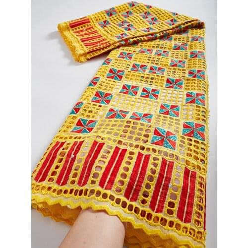 African Lace Fabric High Quality 2021 Cotton Lace Swiss Voile Lace In Switzerland Embroidery Nigeria Lace Fabric