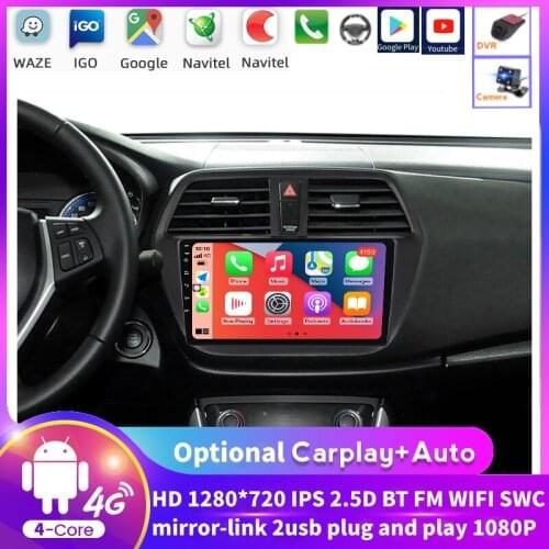 For Suzuki S-Cross SX4 2014 2015 2016 2017 Auto Radio 2din Android 8.1 DVD Car Multimedia Video Player Stereo Navigation GPS