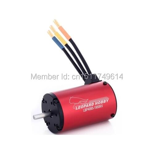 Free shipping!! Leopard LBP4065/4Y 1400KV 4 Poles Inrunner Brushless Motor