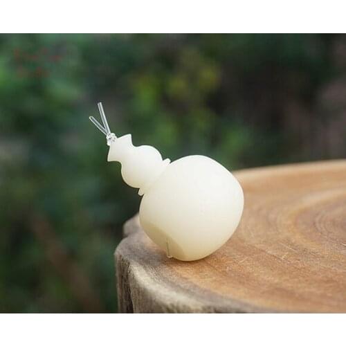 16mm 18mm 20mm Natural Bodhi Seed Guru Beads White Mala Japa Beads Bracelet Jewellry Findings DIY Accessories