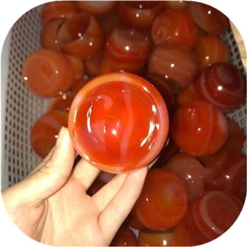 Natural Red Agate Bowl Crystal Healing Gemtones For Home Decoration