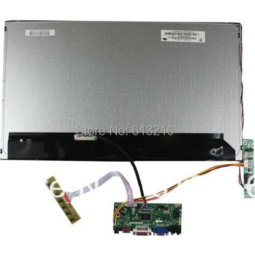 HDMI+DVI+VGA+Audio driver board +M215HGE-L21+LVDS cable+Inverter with cable +OSD keypad with cable
