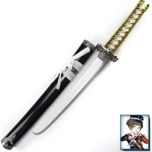 Online Game Touken Ranbu Hirano Toushirou Wooden Sword Game Cosplay Katana Short Blade Original Negative Stage Performance Props