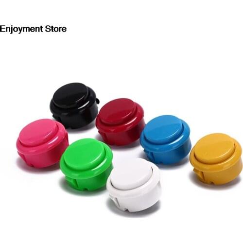 10pcs Arcade Copy Sanwa Button Games Buttons Replace Parts Of Games Parts Accessories