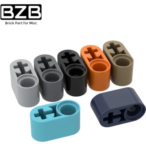 BuildMOC 74695 60483 1x2 brick Technic Changeover Catch For Building Blocks Parts DIY Educational Tech Parts Toys