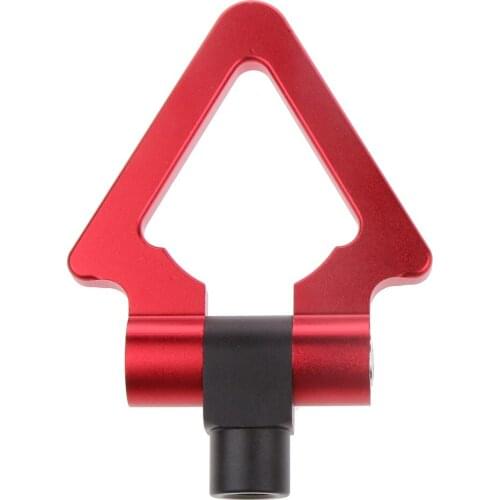 Red Racing Sporty Style Front Bumper Screw Pull Tow Hook For EURO Cars