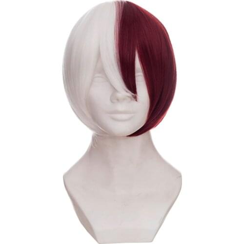 My Hero Academia Todoroki Shoto Cosplay Wig Boku no Hero Academia Shoto Todoroki Cosplay Wig
